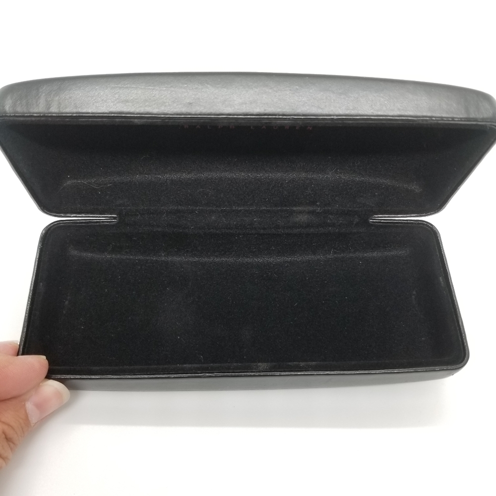Ralph Ralph Lauren RRL black hinged glasses case - Picture 5 of 5